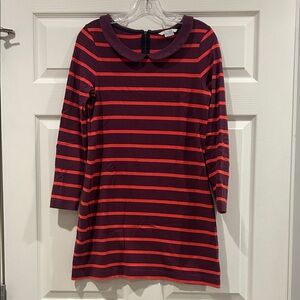 Striped Purple and Red Women’s Mini Dress